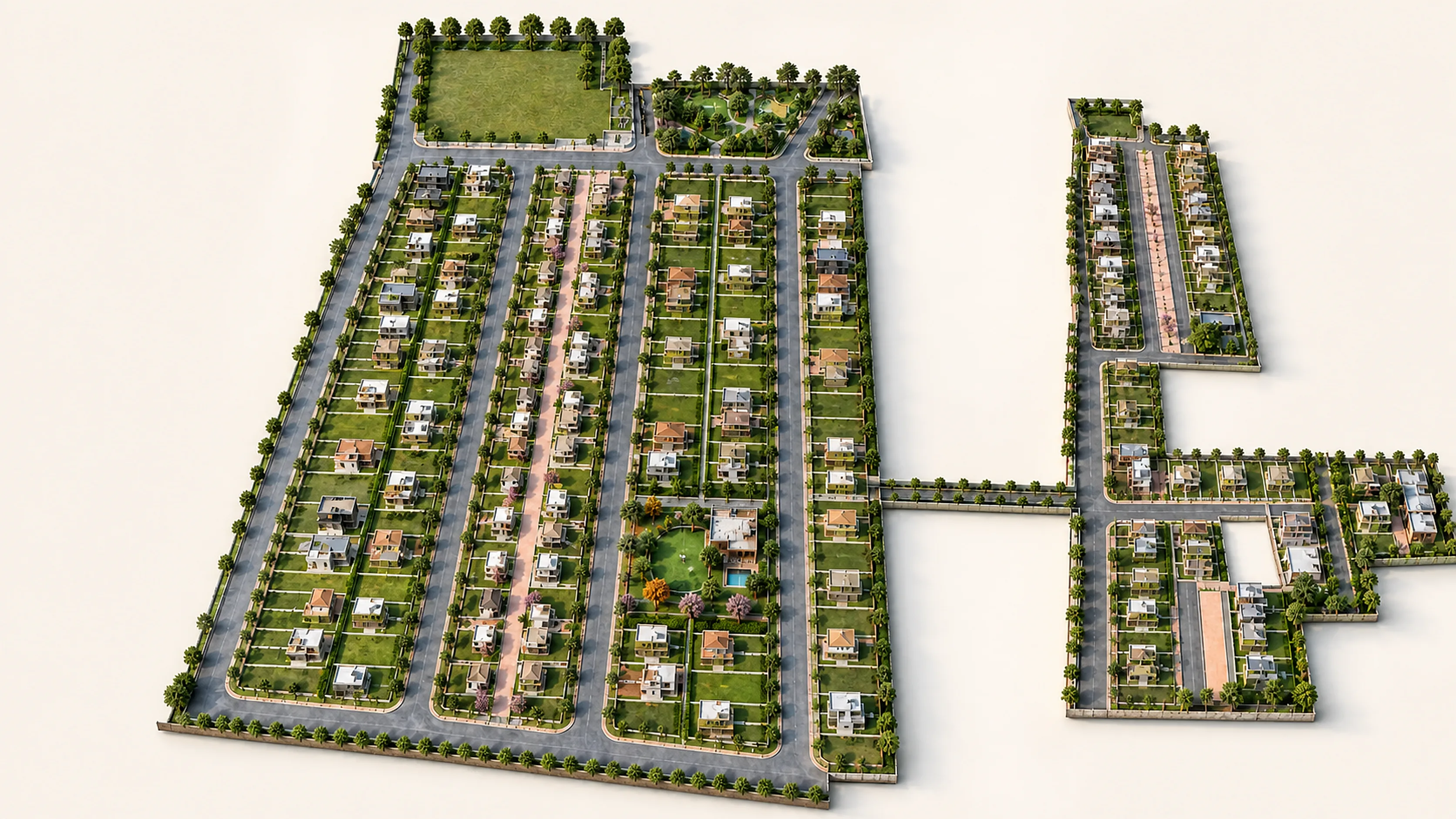 Conceptual 3D planning study