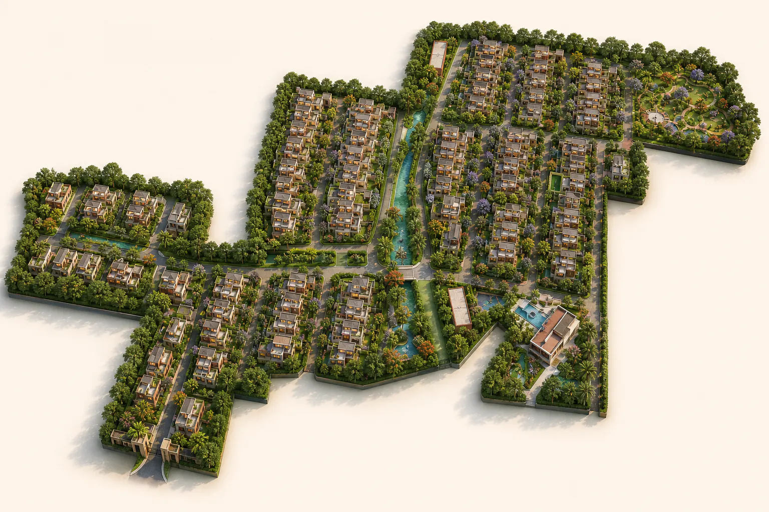 Conceptual 3D planning study